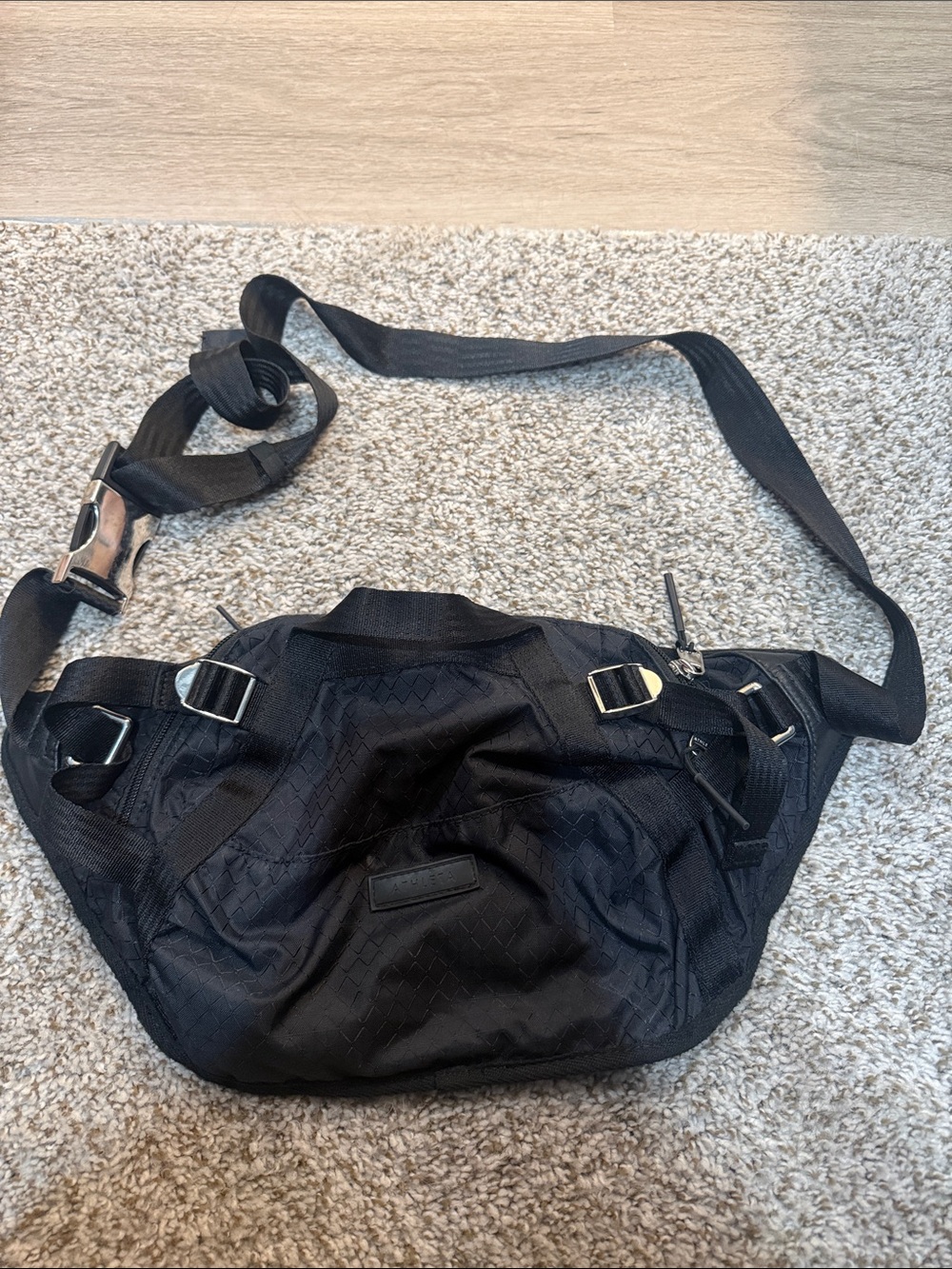 Athleta Black Crossbody Sling Bag